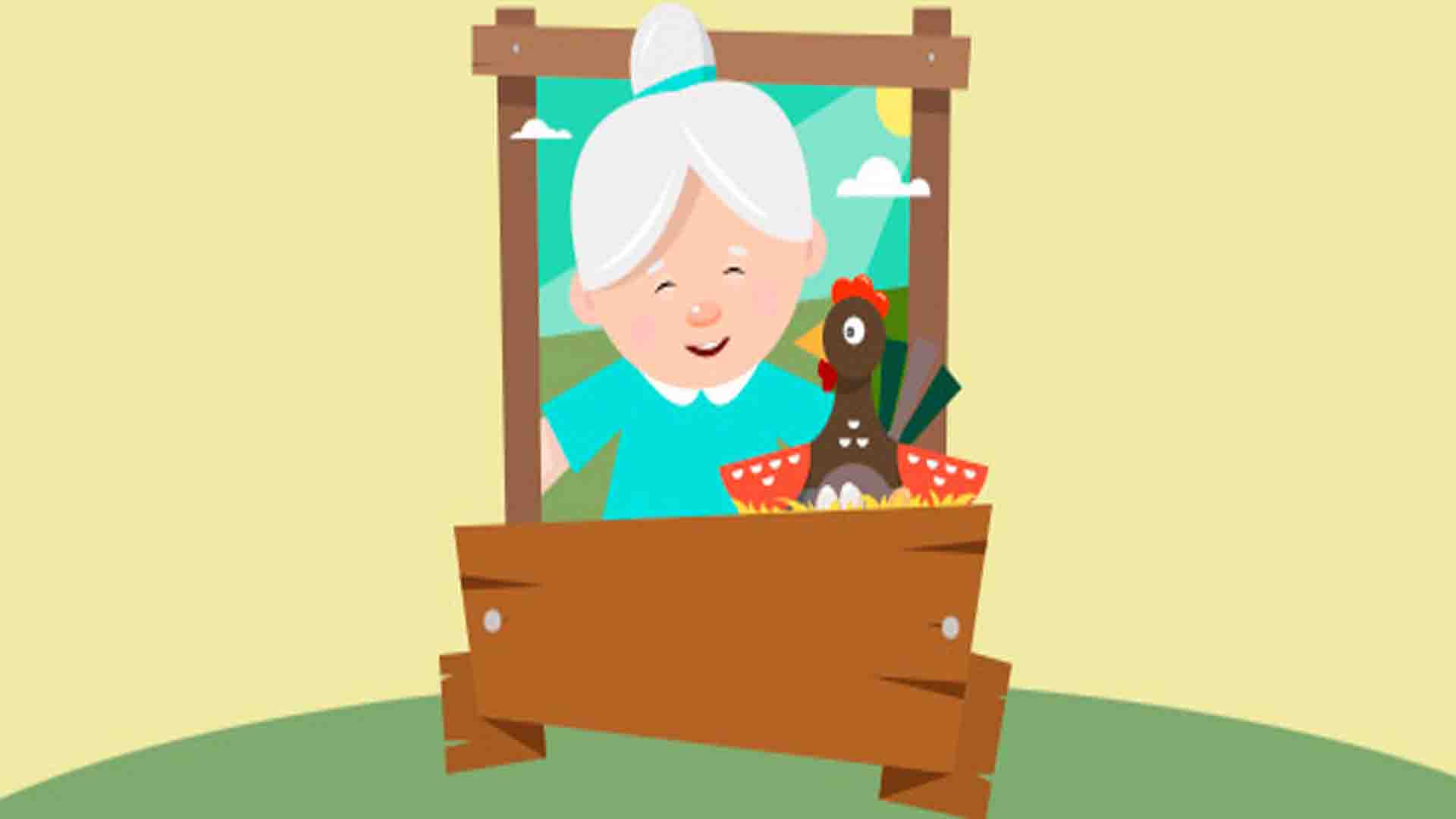 The old woman and the hen a long stories for kids | English Stories for Kids