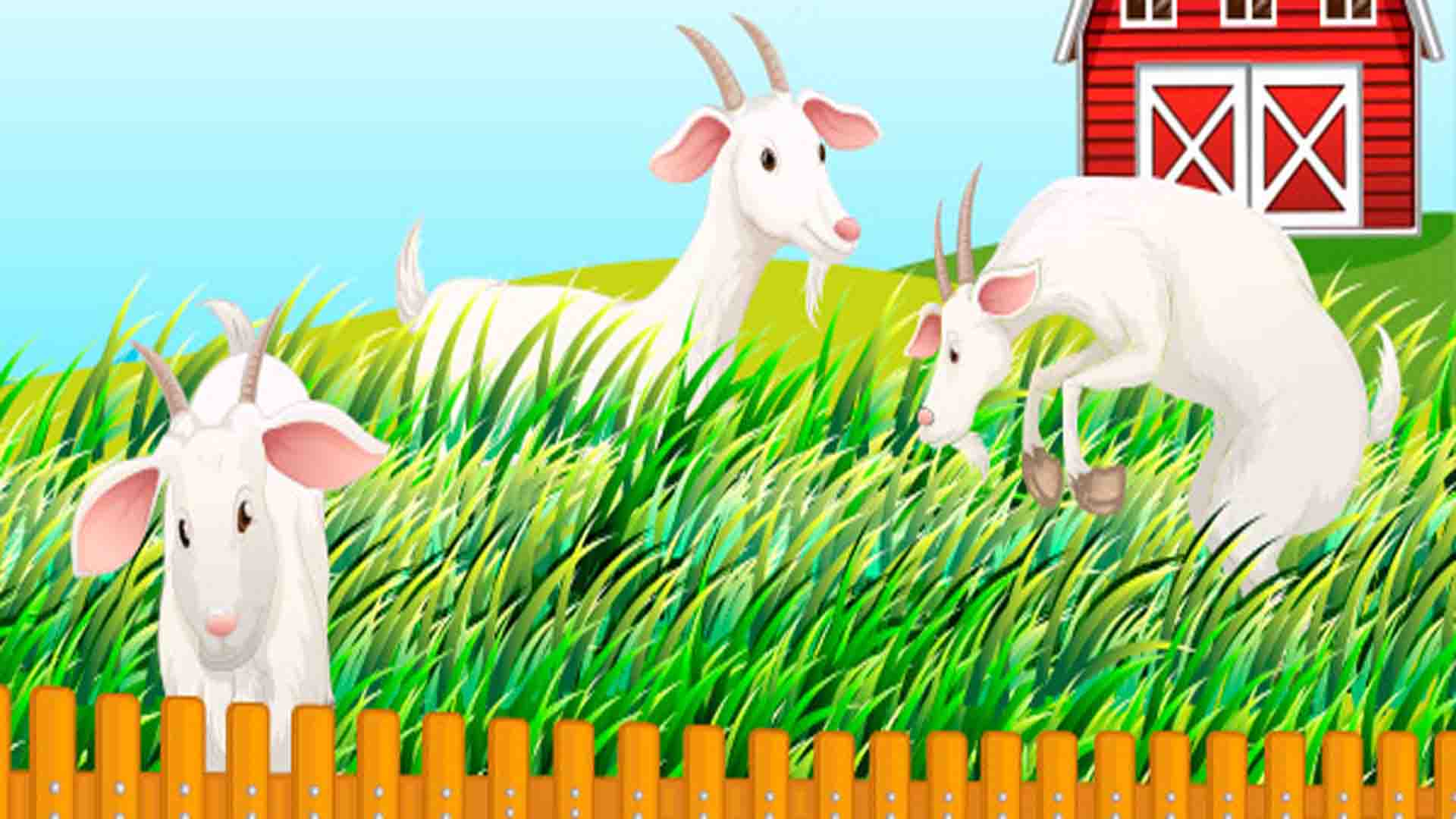 The three goats a horror stories for kids