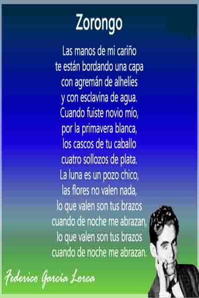 Poems of Federico Garcia Lorca