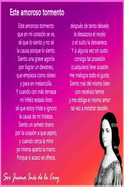 Poems of Sor Juana Inés de la Cruz